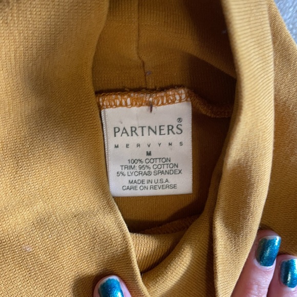 Mustard Yellow/Orange Turtleneck - Picture 2 of 2